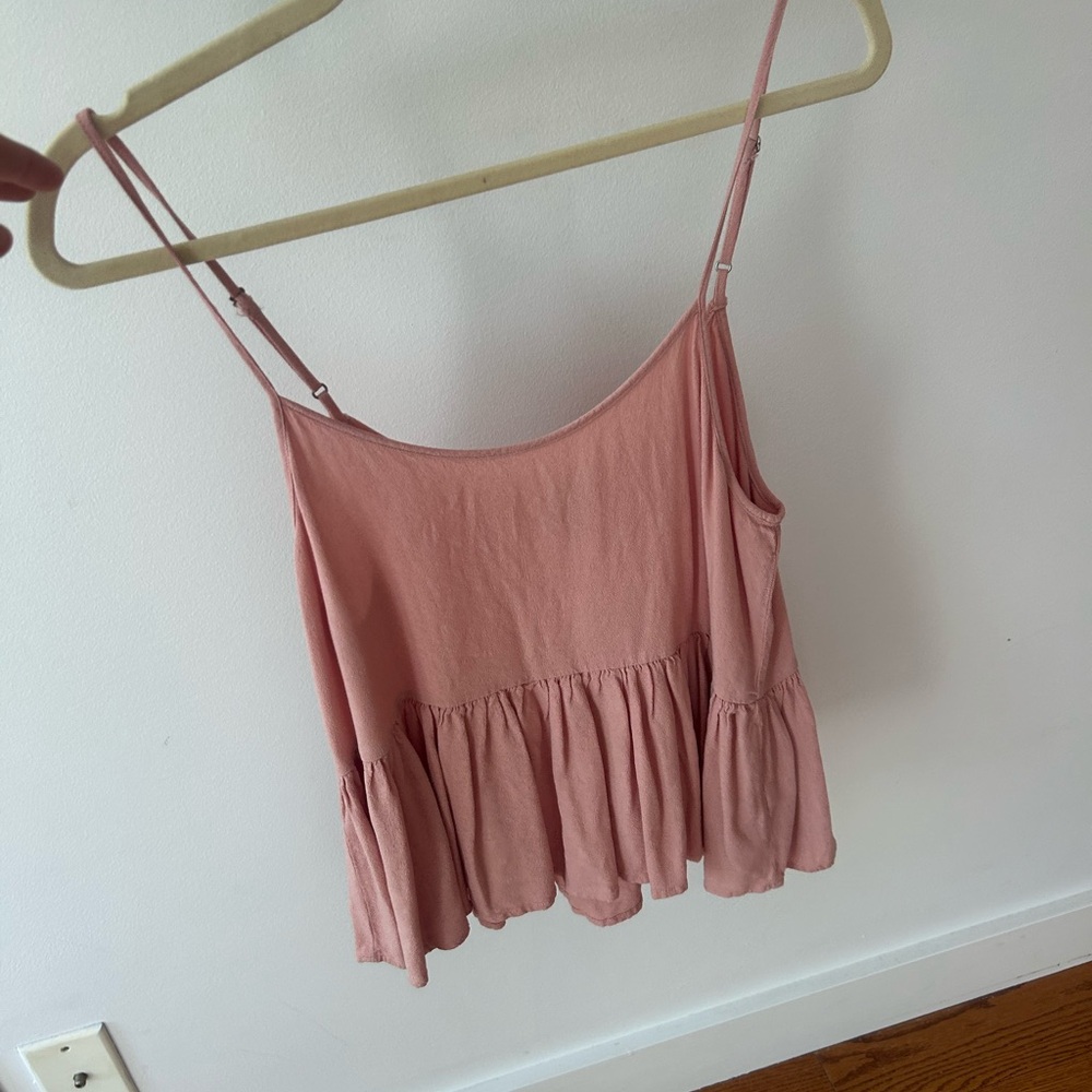 Forever 21 Elegant Pink Sleeveless Top